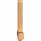 Ekena Millwork Eugene Smooth Timber Gable Bracket, Western Red Cedar, 48"W x 26"H x 3 1/2"D x 3 1/2"F, 13/12 Pitch GBW048X26X0404EUG00SWR - alternate 2
